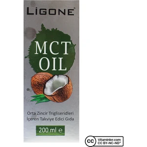 Ligone Mct Oil 200 ml Aromasız