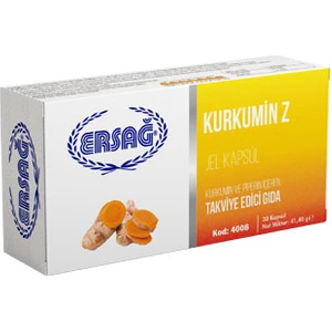 Kurkumin Z Jel Kapsül