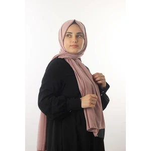 Koyu Pudra Sima Medine Ipeği Şal