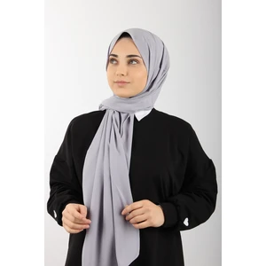 Gri Armine Trend Medine Ipeği Şal - 215