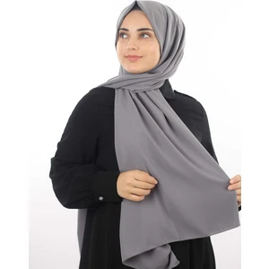 Gri Sima Medine Ipeği Şal