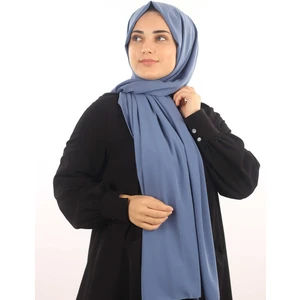 Indigo Sima Medine Ipeği Şal
