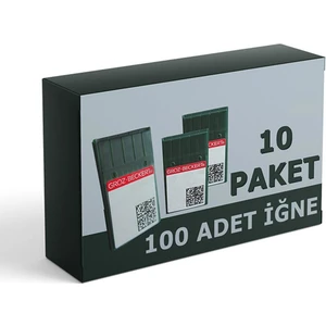 Groz Beckert Dbx1 Düz Makine Iğnesi 100 Adet (12 Numara)