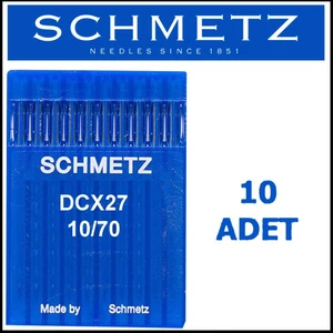DCX27 Ses Overlok Makinesi Iğnesi 10/70 Numara