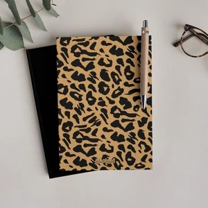 N012 Leopar Çizgisiz Defter