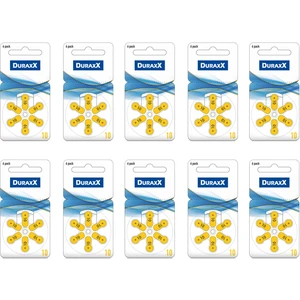 10 Numara Işitme Cihaz Pili 6X10 60 Adet