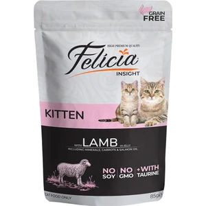 Tahılsız Kuzulu Yavru Kedi Yaş Maması 85 gr