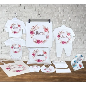 Minito Baby Isme Özel 13 Parçadan Oluşan Hastane Çıkışı Seti