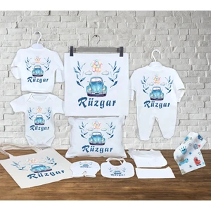 Minito Baby Isme Özel 13 Parçadan Oluşan Hastane Çıkışı Seti