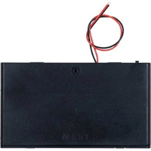 8&prime;li Aa Pil Yuvası (Kapaklı ve Switchli)