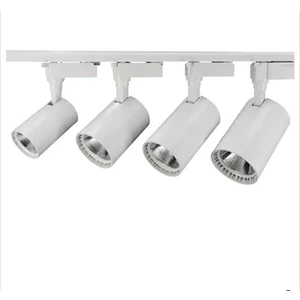 4 Adet 30 Watt Beyaz Kasa Gün Işığı Ray Spot 1 Metre Beyaz Ray