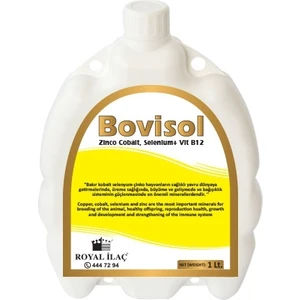 Royal İlaç Bovisol Copper Zn Se 1 Lt