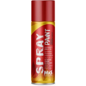 Mxs - Isıya Dayanıklı Sprey Boya - Kırmızı Renk  / 400ML