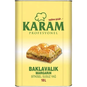 Karam Baklavalık Margarin 18 Lt