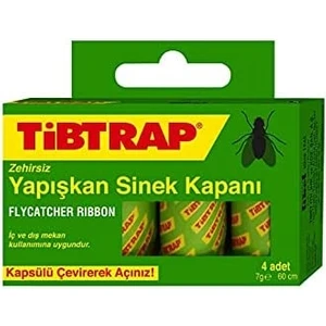 Yapışkan Karasinek Tuzağı Sinek Bandı x 22 Adet