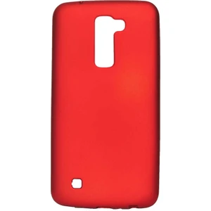 Lg K10 Kılıf Yumuşak Pürüzsüz Esnek New Style Case Esnek Kırmızı