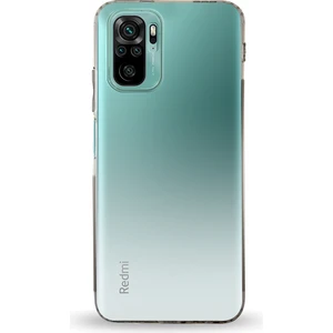 Kzy Xiaomi Redmi Note 10S Tıpalı Kamera Korumalı Şeffaf Premier Kılıf