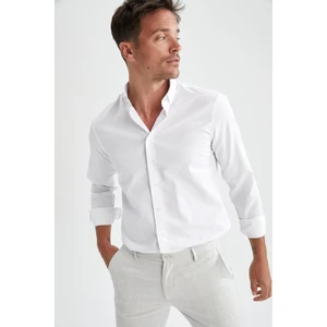 Modern Fit Klasik Uzun Kollu Gömlek R4352AZ21AU