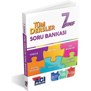 Açı Yayınları 7. Sınıf Tüm Dersler Soru Bankası