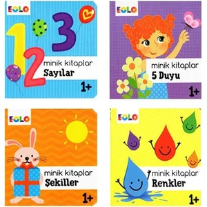 Eolo +1 Yaş Minik Kitaplar Serisi 4 Kitap