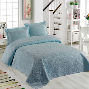 Ivy Mint Çift Kişilik Microfiber Kapitone Yatak Örtüsü