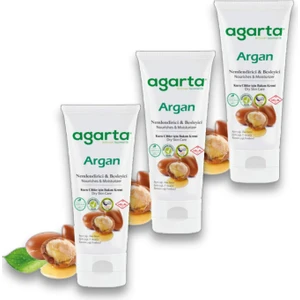 Doğal Argan Yağlı Besleyici Cilt Kremi 75 ml x 3 Adet