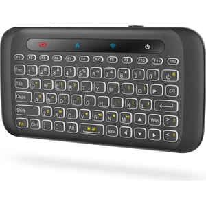 2.4 Ghz Kablosuz Klavye Renkli Arka Işık Touchpad El Tv Kutusu İçin (Yurt Dışından)