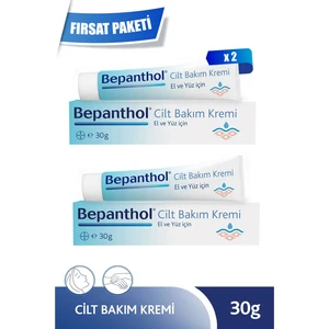 2'li Bepanthol Cilt Bakım Kremi 30 G +30 G