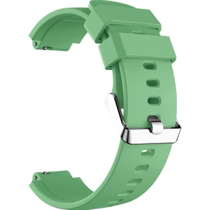Amazfit Verge Kordon Kançalı Silikon Renkli Yeşil