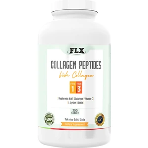 Collagen Glutatyon Vitamin C Biotin Hyaluronik Asit Tip 1-3 Balık Kollajen 300 Tablet