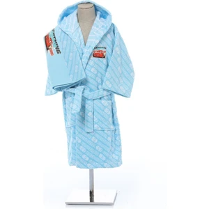 Lisanslı 2 Parça Bornoz+ Havlu 9-10 Yaş Cars Power