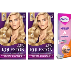 Koleston Krem Boya 9/0 Sarı 2 Adet