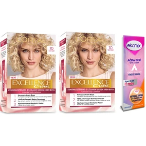 Loreal Excellence Creme Boya 10 Açık Sarı 2 Adet