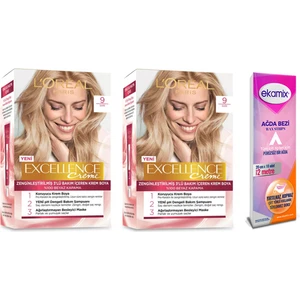 Loreal Excellence Creme Boya 9 Sarı 2 Adet