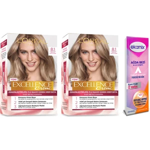 Loreal Excellence Creme Boya 8-1 Koyu Sarı Küllü 2 Adet