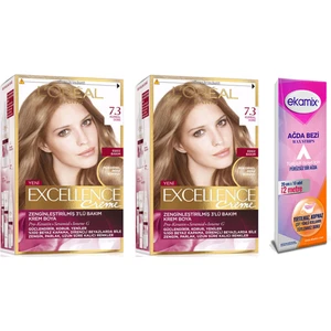 Loreal Excellence Creme Boya 7-3 Kumral Dore 2 Adet