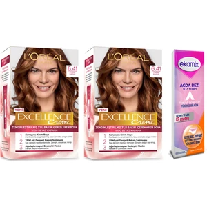 Loreal Excellence Creme Boya 6-41 Fındık Kahve 2 Adet