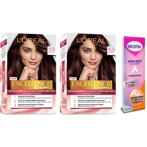 Loreal Excellence Creme Boya 4-15 Büyüleyici Kahve 2 Adet