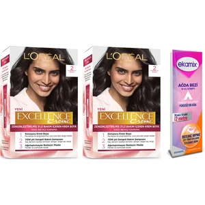 Loreal Excellence Creme Boya 2 Siyah 2 Adet