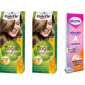 Palette Doğal Renkler Saç Boyası 7-0 Kumral 2 Adet