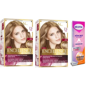 Loreal Excellence Creme Boya  7.3 Kumral Dore 2 Adet