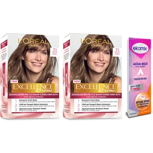 Loreal Excellence Creme Boya 7.1 Küllü Kumral 2 Adet