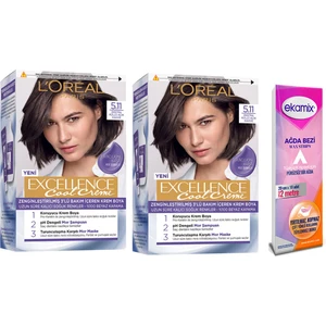 Loreal Paris Excellence Cool Creme 5.11 Ekstra Küllü Açık Kahve 2 Adet