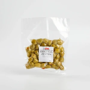 Dink Gıda Biberli Yeşil Zeytin 500 gr 2 Paket
