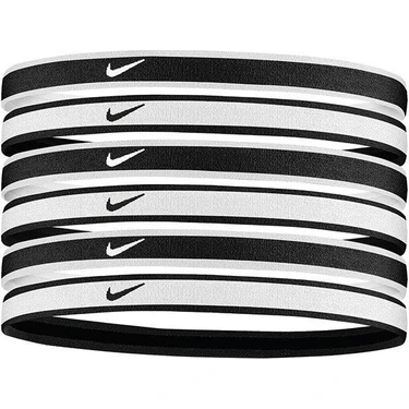 Nike N.100.2021.176.OS Swoosh Sport Headbands 6 Pk Tıpped 6lı Saç