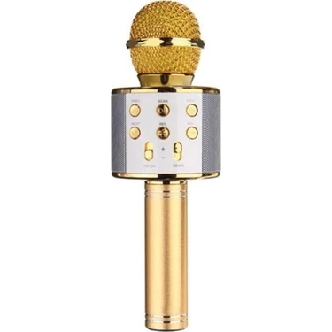 Wster WS-858 Gold Bluetooth Karaoke