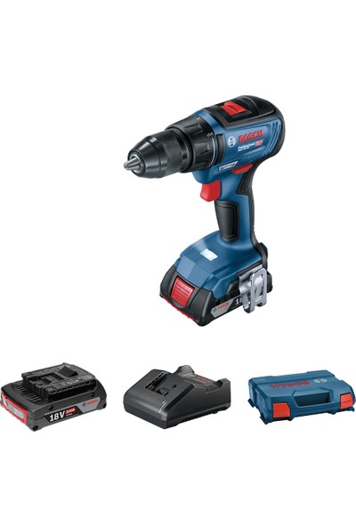 Bosch Professional GSB 18V-50 2x5.0 Ah (Çift Akülü) Darbeli Delme Vidalama Makinesi