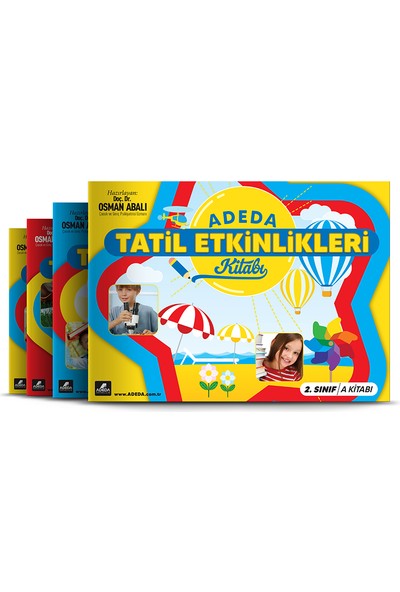 Adeda Tatil Etkinlikleri Kitabı 2. Sınıf (2. Sınıftan 3. Sınıfa Geçenler Için) - Osman Abalı