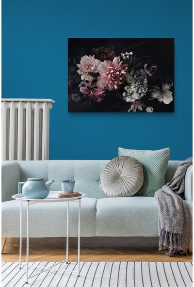 Gıftdeco Soft Çiçekler Kanvas Tablo | Tuval Kanvas Tablo