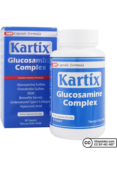 Kartix Glucosamine Chondroitin Msm 90 Kapsül